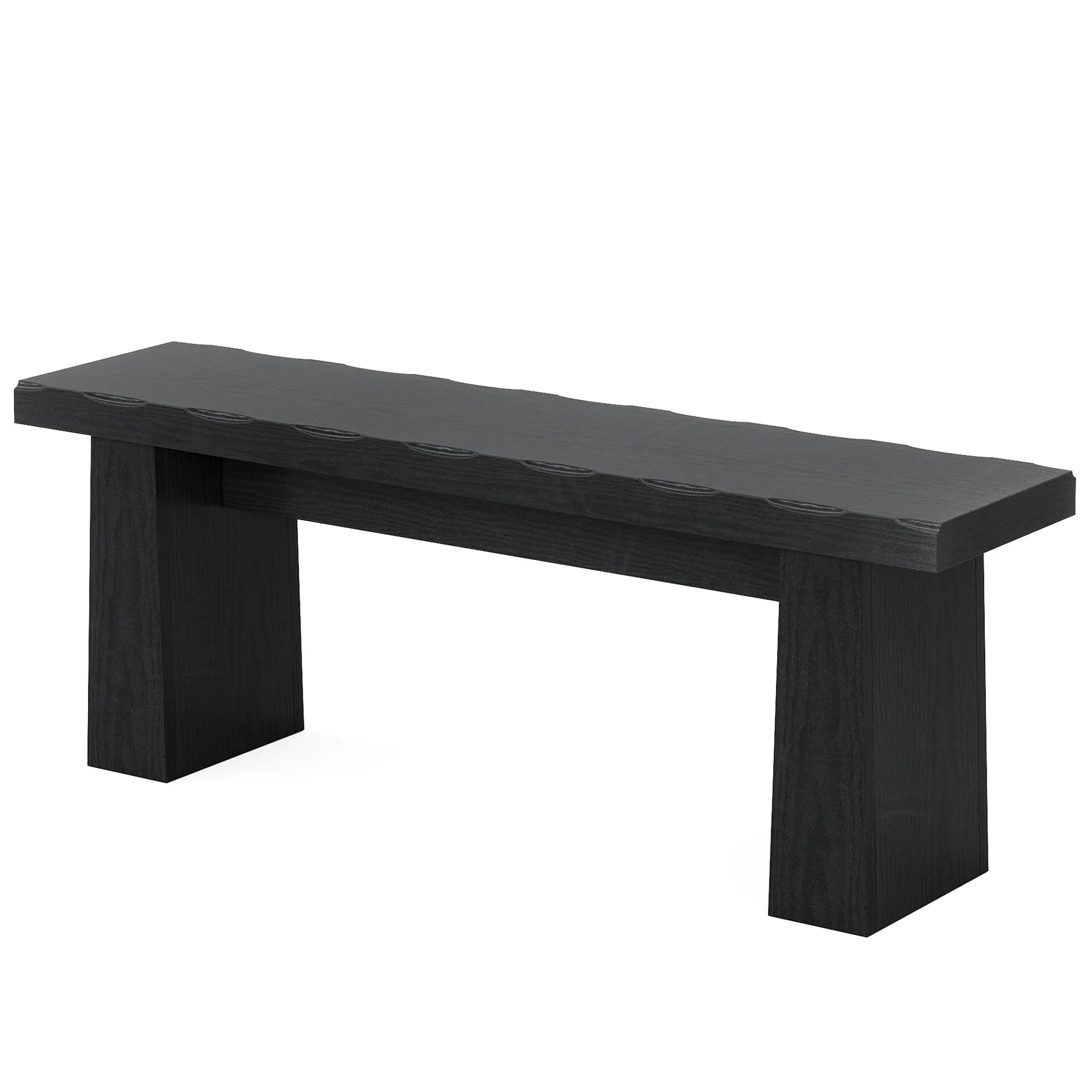 Fnova 48 Wooden Two - Person Backless Entryway Bench with Under - Bench Storage for Outdoor Garden. Living Room. Bedroom. Dining Room. Hallway