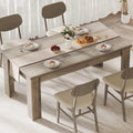 Dining Table for 4-6.63-inch Dining Tables for 4.Farmhouse Kitchen Table with Large Tabletop.Rectangular Dining Room Table.Kitchen Dining Table Dinner Table for Kitchen.Living Room��Only table��