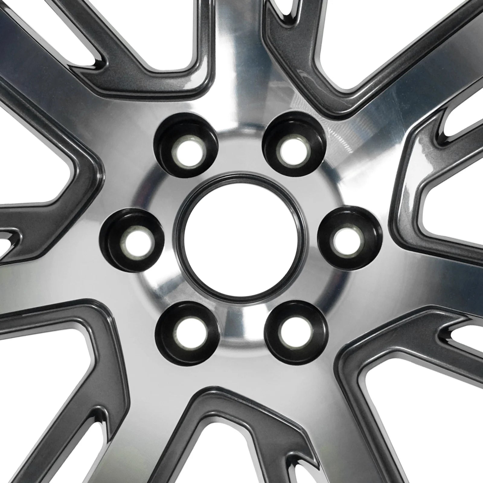For Cadillac Escalade ESV OEM Design Wheel 22 2015-2017 Machined Grey Single Replacement Rim