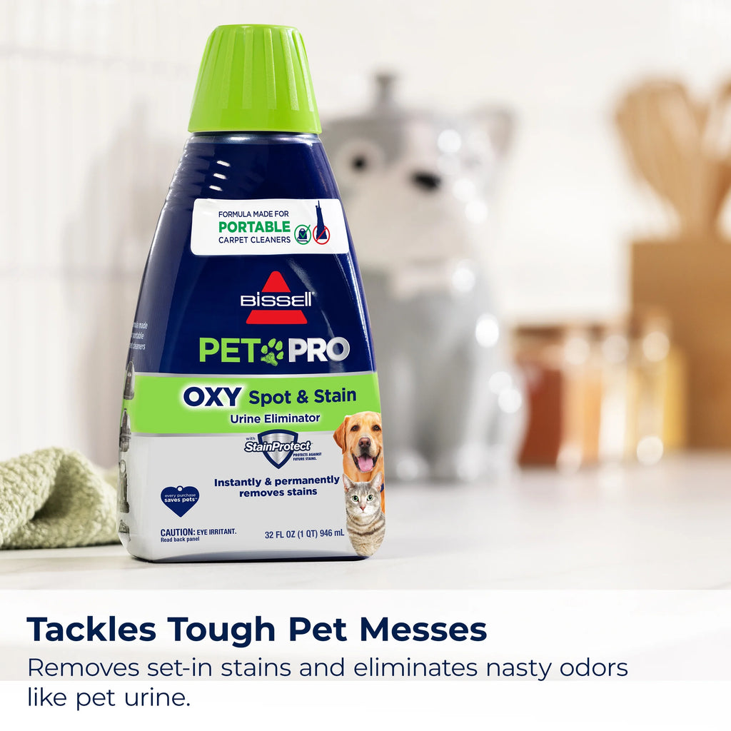BISSELL Littlle Green ProHeat Advanced Pet Portable Deep Cleaning. for Carpet. Upholstery. and Auto. tough stain removal. Heatwave Technology. Lightweight. 2513W