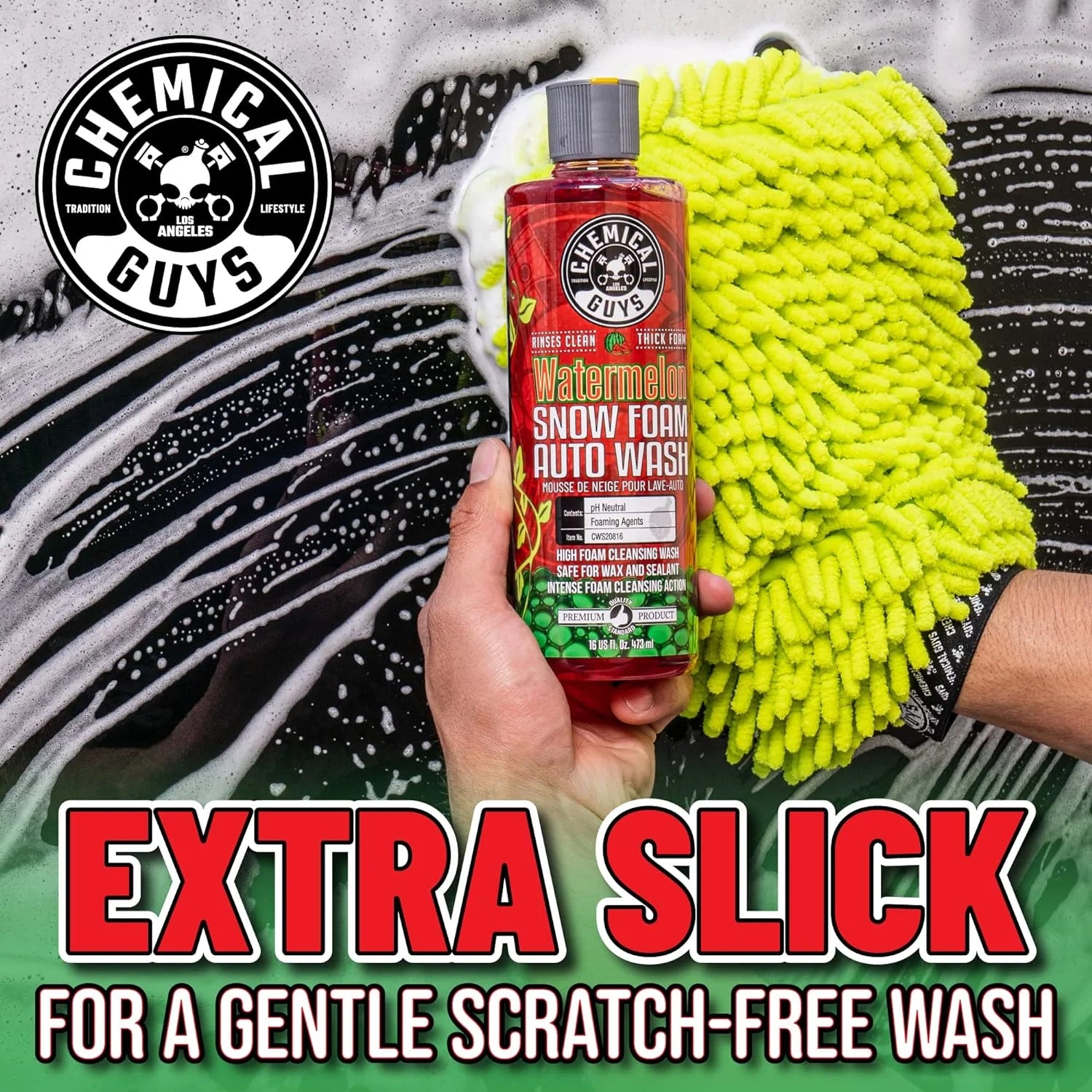 Chemical Guys HOL340 15-Piece Arsenal Builder Car Wash Kit with Foam Gun. Bucket. and (5) 16 oz Car Care Cleaning Chemicals. Gift for Car & Truck Lovers. Dads and DIYers (Works w/Garden Hose)