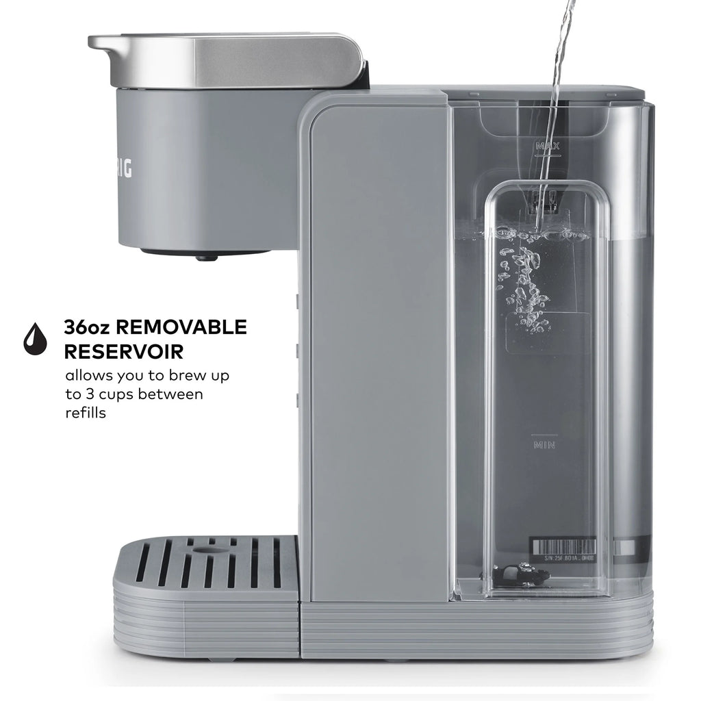 Keurig K-Iced Essentials Iced and Hot Single-Serve K-Cup Pod Coffee Maker. White