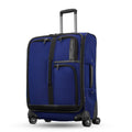 American Tourister Cargo Max 25 Softside Medium Checked Spinner Luggage Single Piece - Sapphire Blue