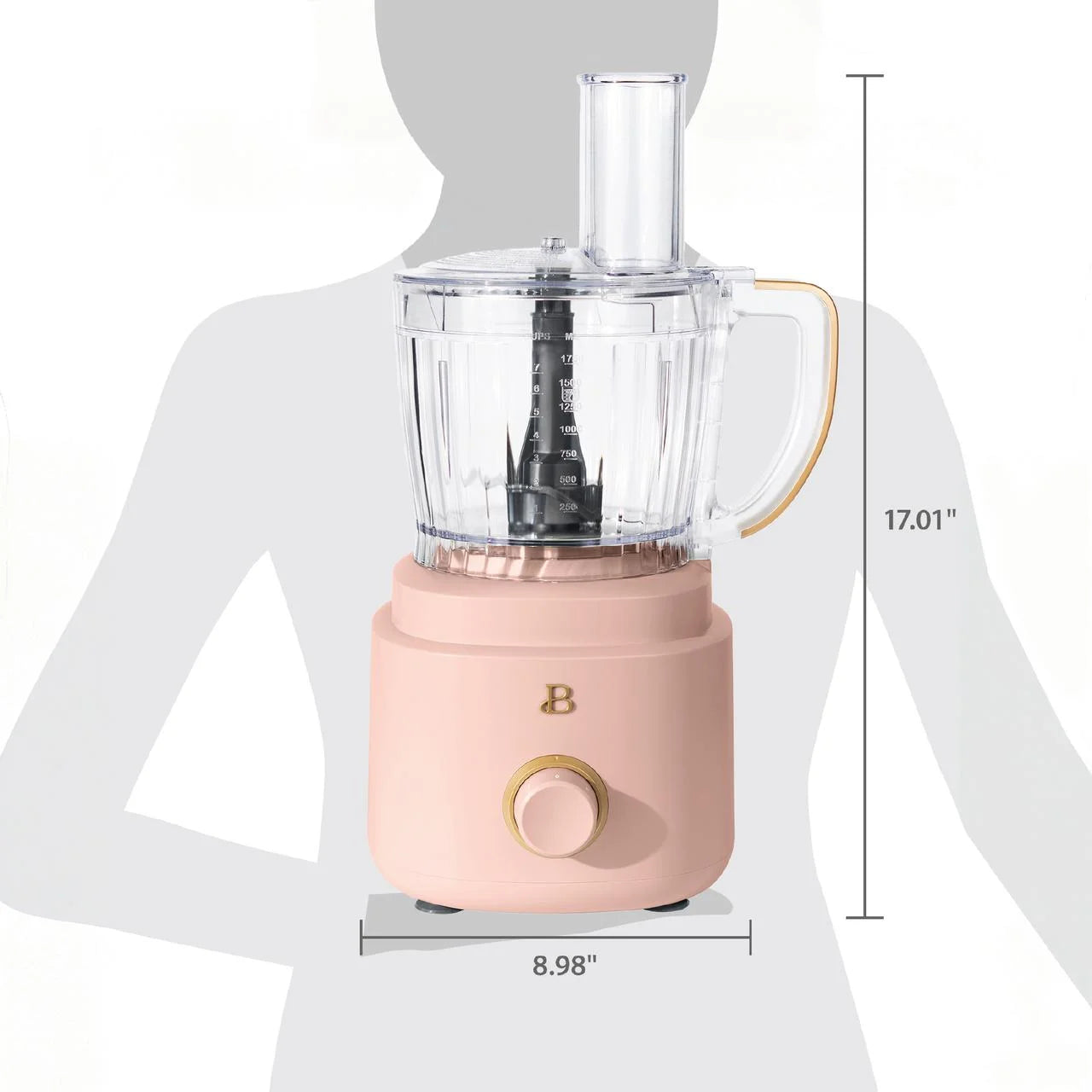 Beautiful 10-Cup Food Processor with Accessories. White Icing by Drew Barrymore