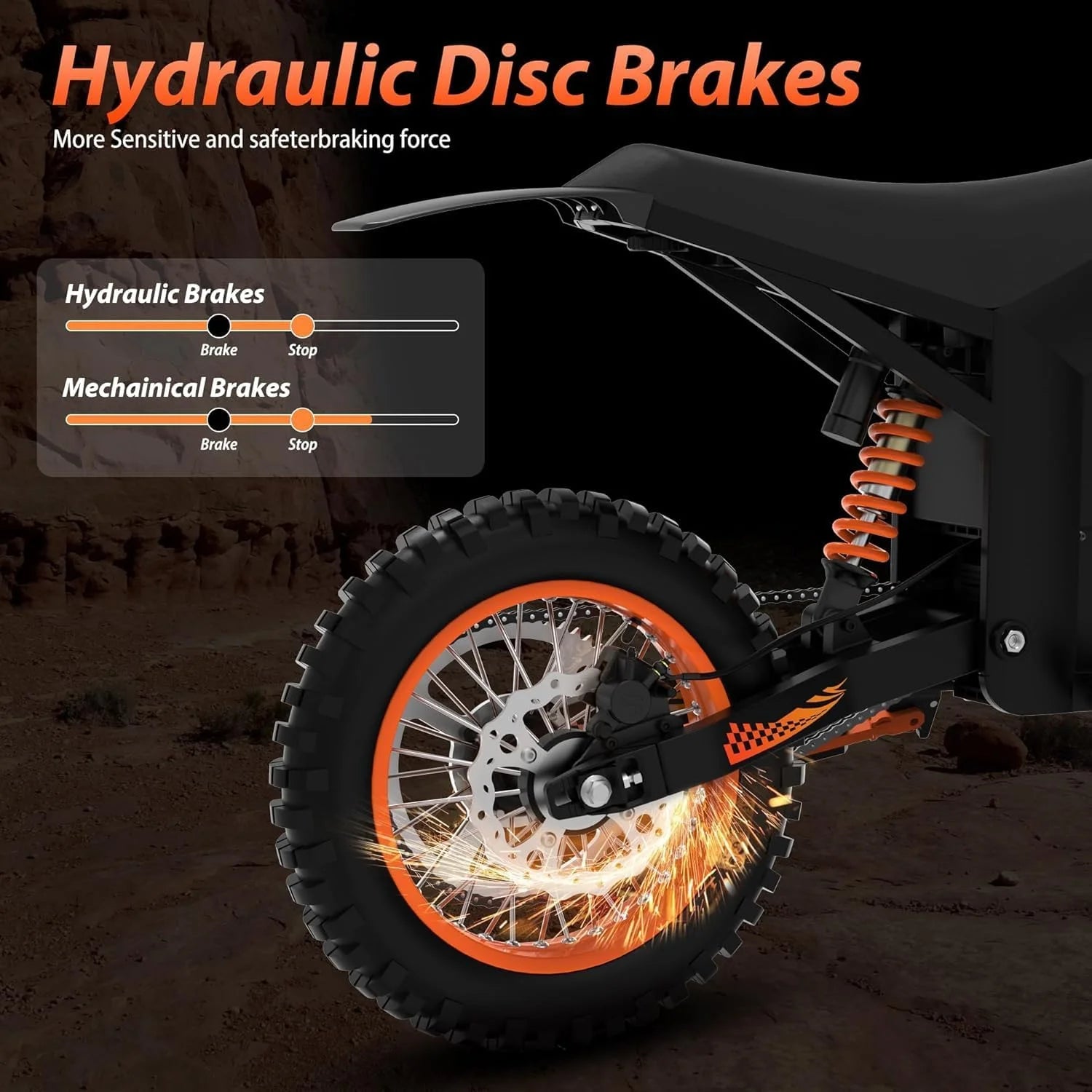 GT73 PRO 338 NM Electric Dirt Bike for Adults.3000W(Peak)Dual Motor 50Mph Max Speed.60V 50MPH 36.4AH Dual Battery Ebike.85 Miles Range. 25 Motorcycle Tires. All-Terrain for Mountain. Snow. UL2849