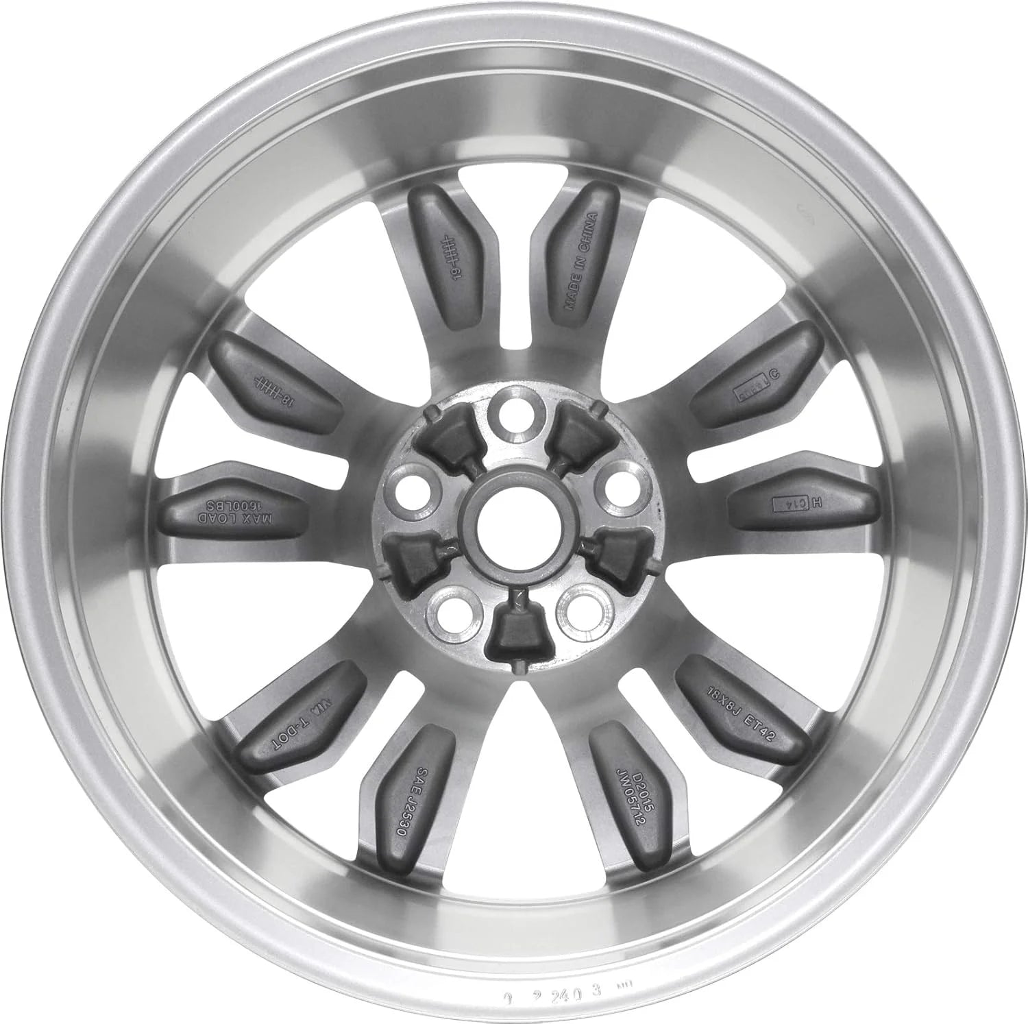 New Aluminum Wheel 18 Inch for 16-19 Chevy Impala 18 x 8 Rim 5 Lug 120mm Fits select: 2016-2018 CHEVROLET IMPALA. 2016 CHEVROLET IMPALA LIMITED