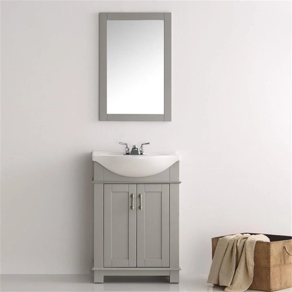 Fresca Hartford 24 White Traditional Bathroom Vanity