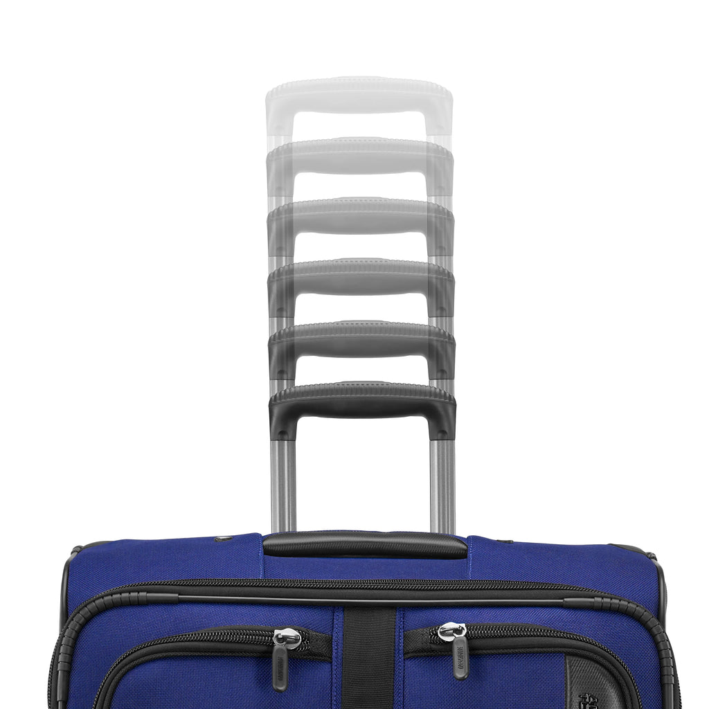 American Tourister Cargo Max 25 Softside Medium Checked Spinner Luggage Single Piece - Sapphire Blue