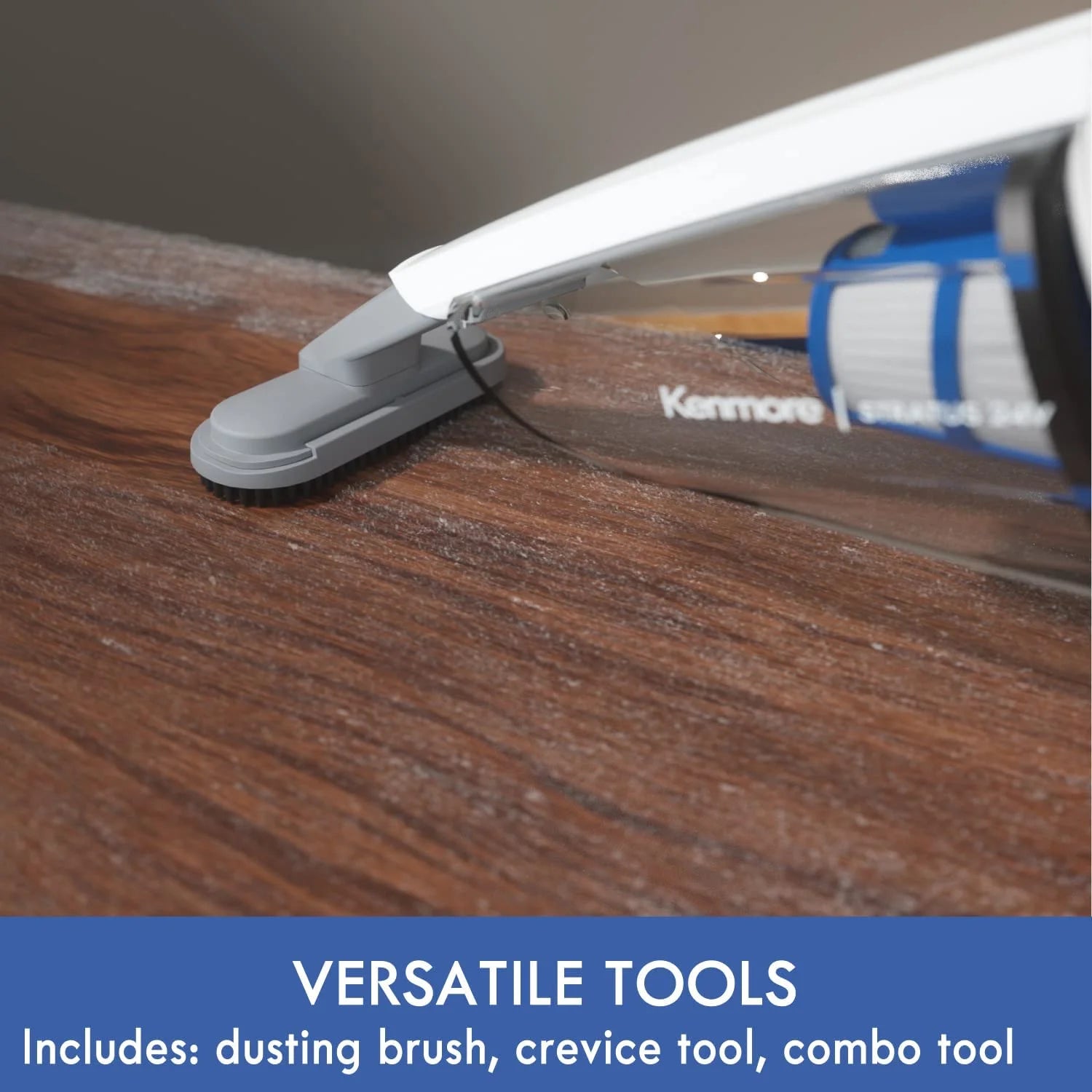 Kenmore DS1030 Lightweight Cordless Stick Vacuum Cleaner. 24V. White. Handvac under 3lbs