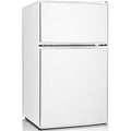 Keystone New Standard 3.1 Cu. ft. 18.5 in W Compact Standard Door Refrigerator/Freezer. White. KSTRC312CW