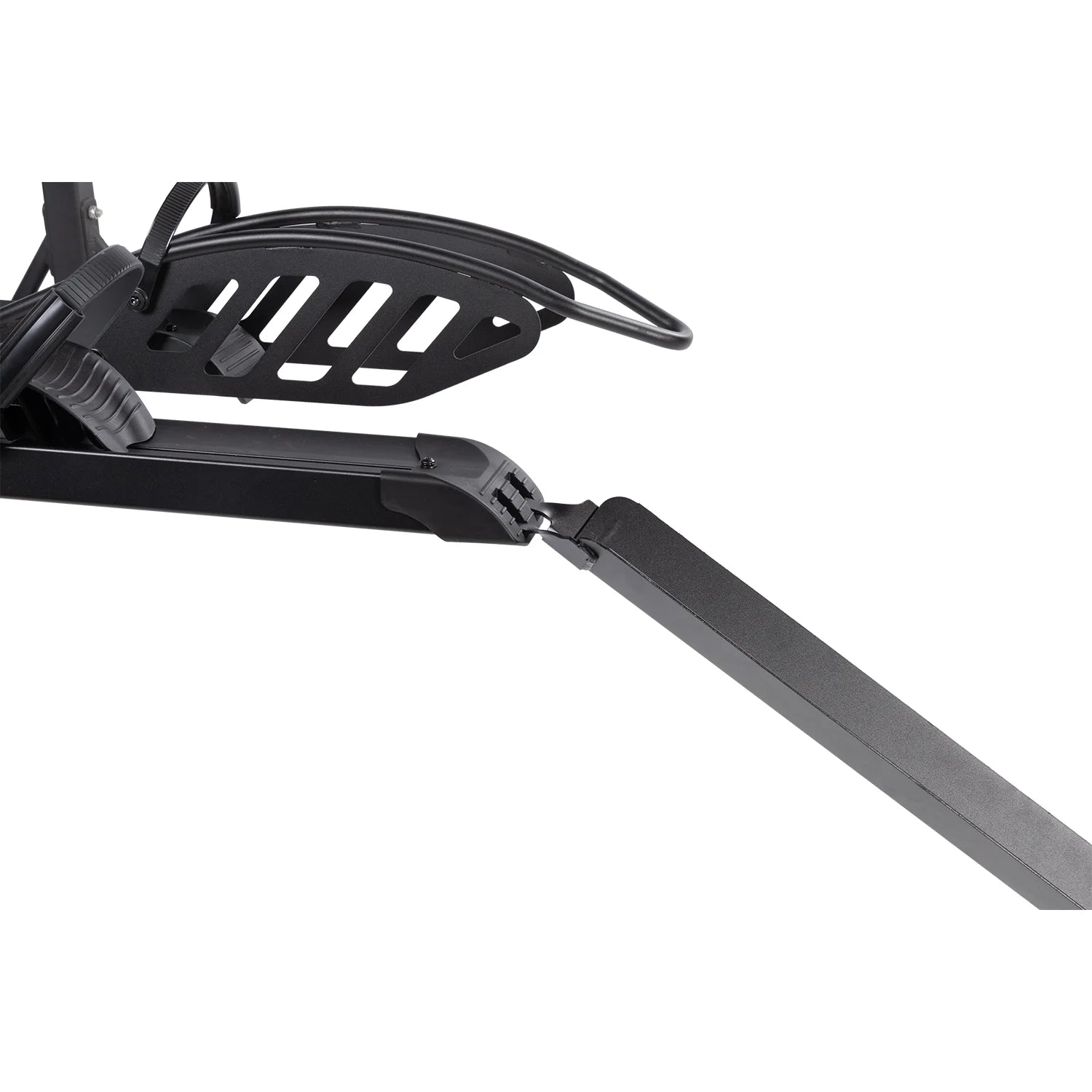 Young Electric Ebike Rack. 200lb Capacity. Alloy Steel Hitch Mount. Fits 5-Inch Fat Tire Bikes. 2-Inch Receiver