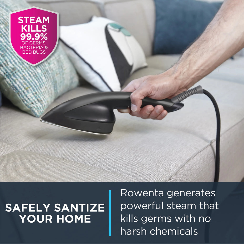 Rowenta IXEO Full Size Steamer for Clothes with Ironing Board. Garment Steamer. 65 Inch. 1500 Watts. Portable. QR1410