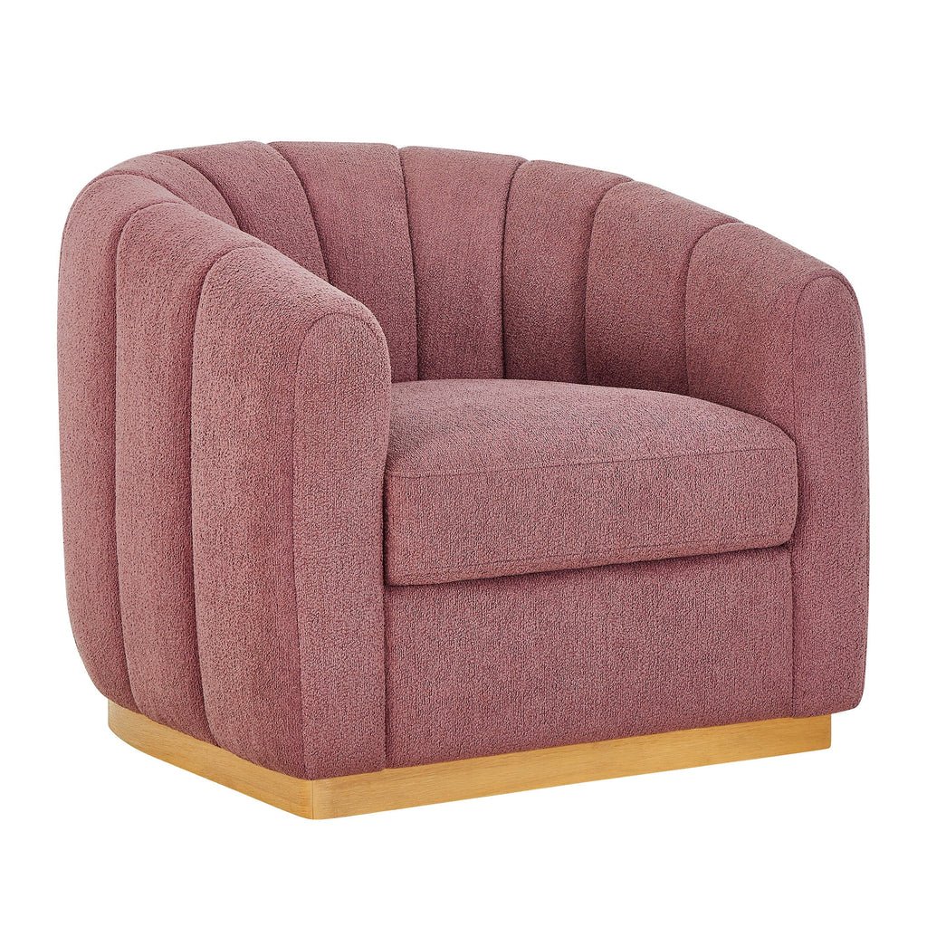 Better Homes & Gardens Lillian Accent Swivel Chair. Cream Linen
