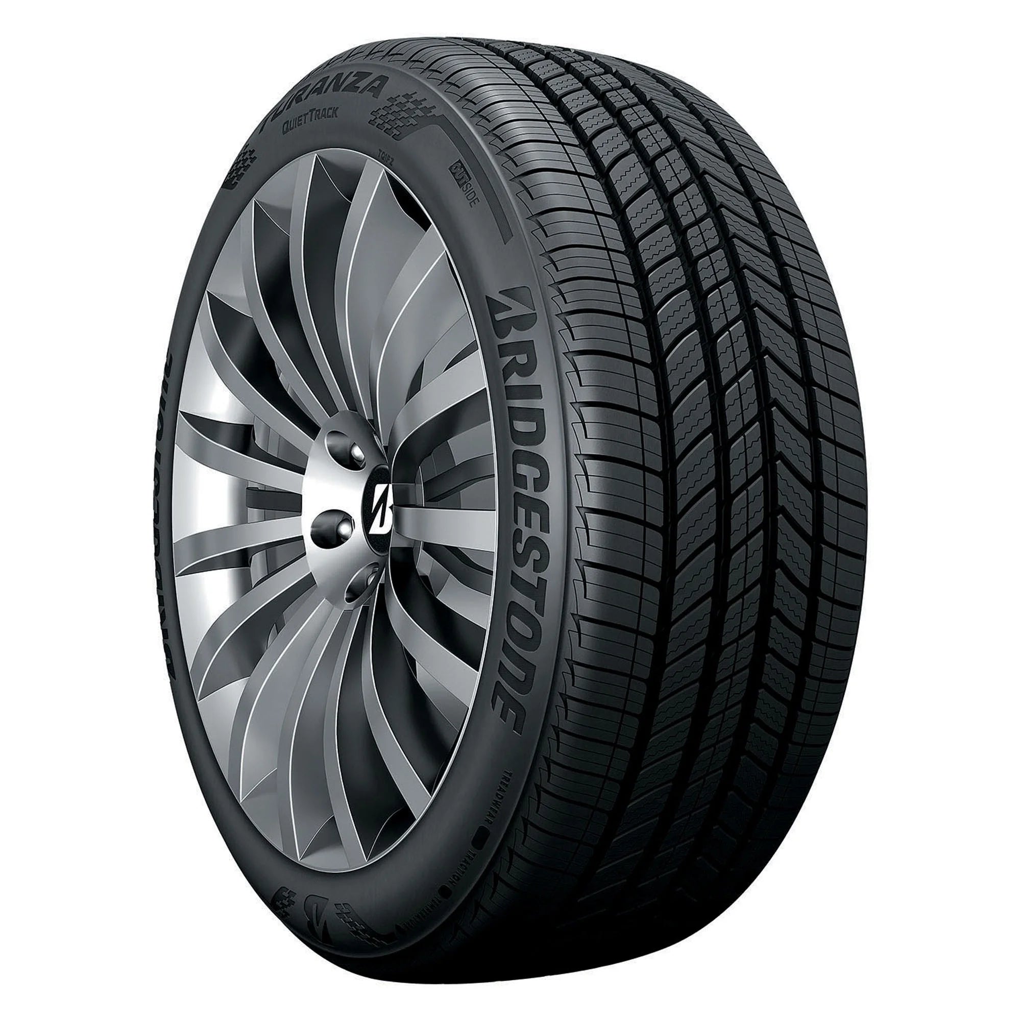 Bridgestone Turanza QuietTrack All Season 205/55R16 91V Passenger Tire