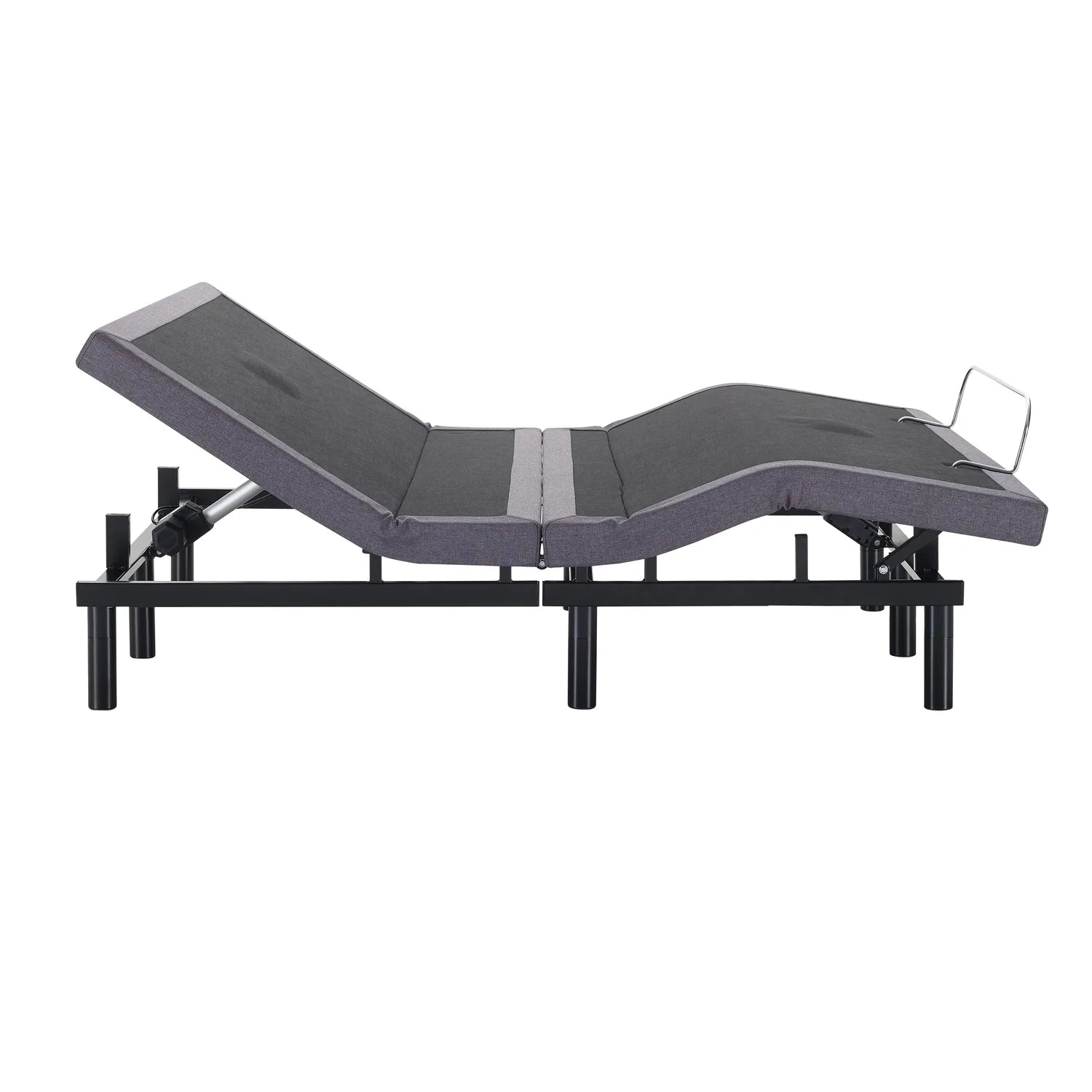 IdealBase Adjustable Bed Frame Twin XL. Massaging Zero Gravity Adjustable Bed Base. Electric Adjustable Beds with 3 Speed Head & Foot Massage. Wireless Remote. 2 USB Ports. 800LBs Capacity Gray
