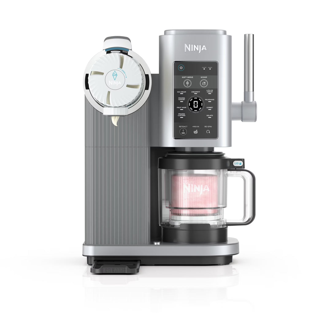 Ninja Swirl? by CREAMi? Soft Serve and Ice Cream Maker. 13 One-Touch Programs. NC701