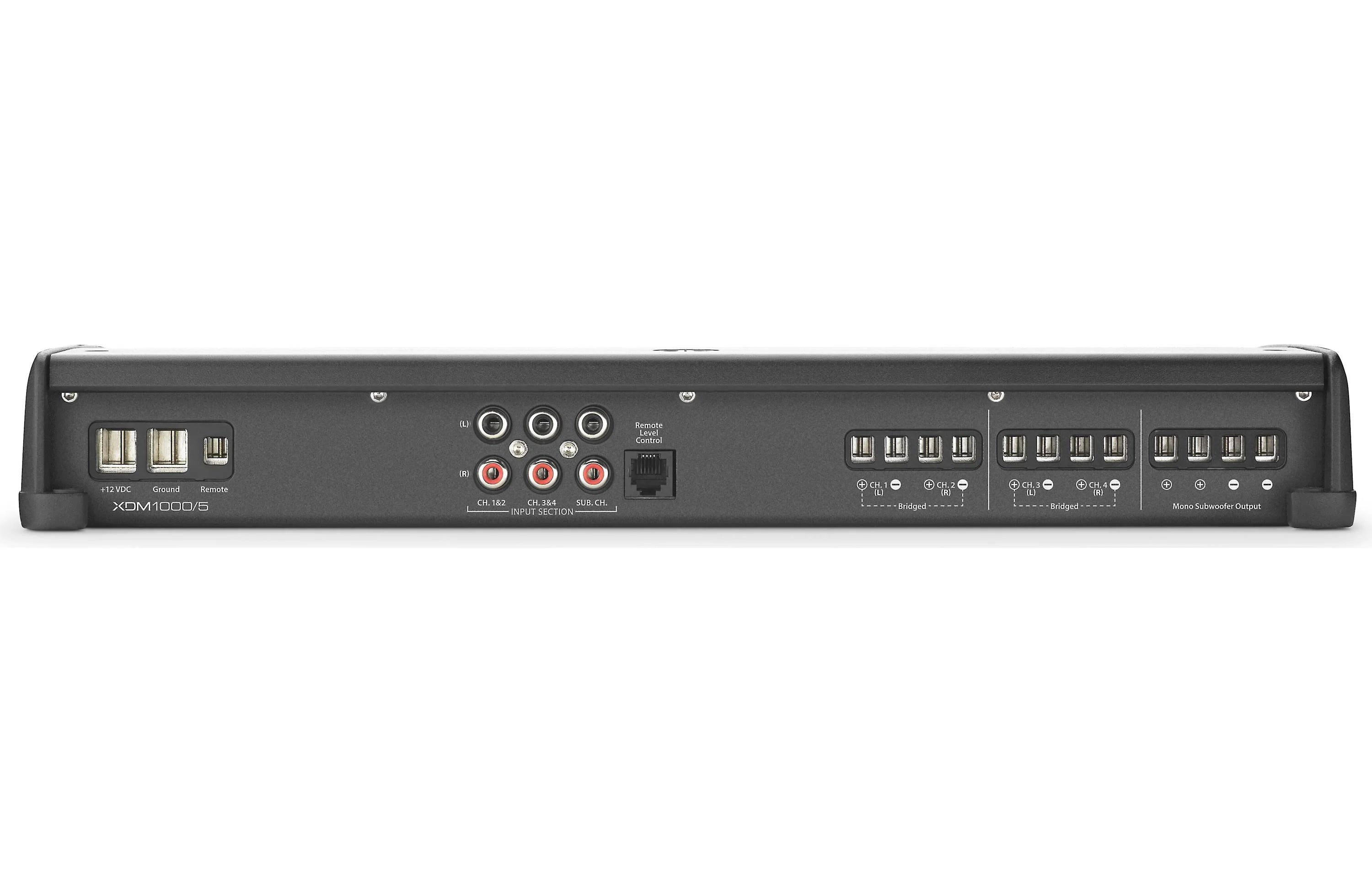 JL Audio XDM1000/5 1000W 5-Channel Class D Car/Marine System Amplifier
