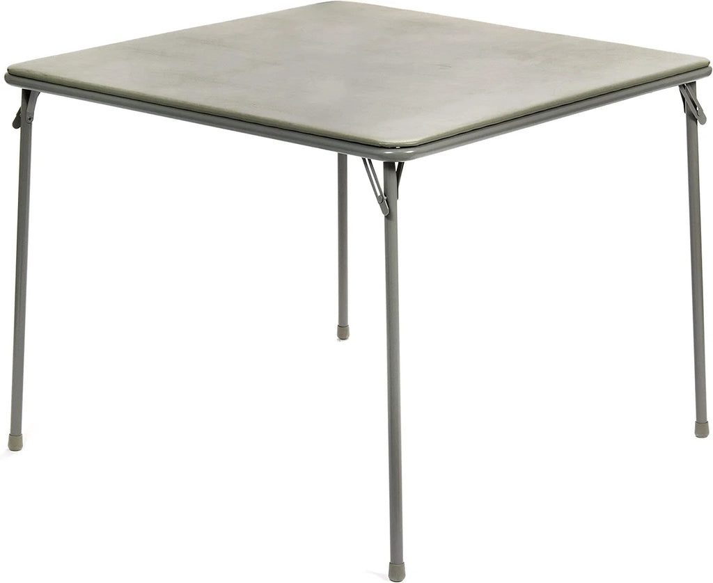 5pc. XL Series 4 Folding Card Table and Triple Braced Vinyl Padded Chair Set. Commercial Quality. Beige. 30