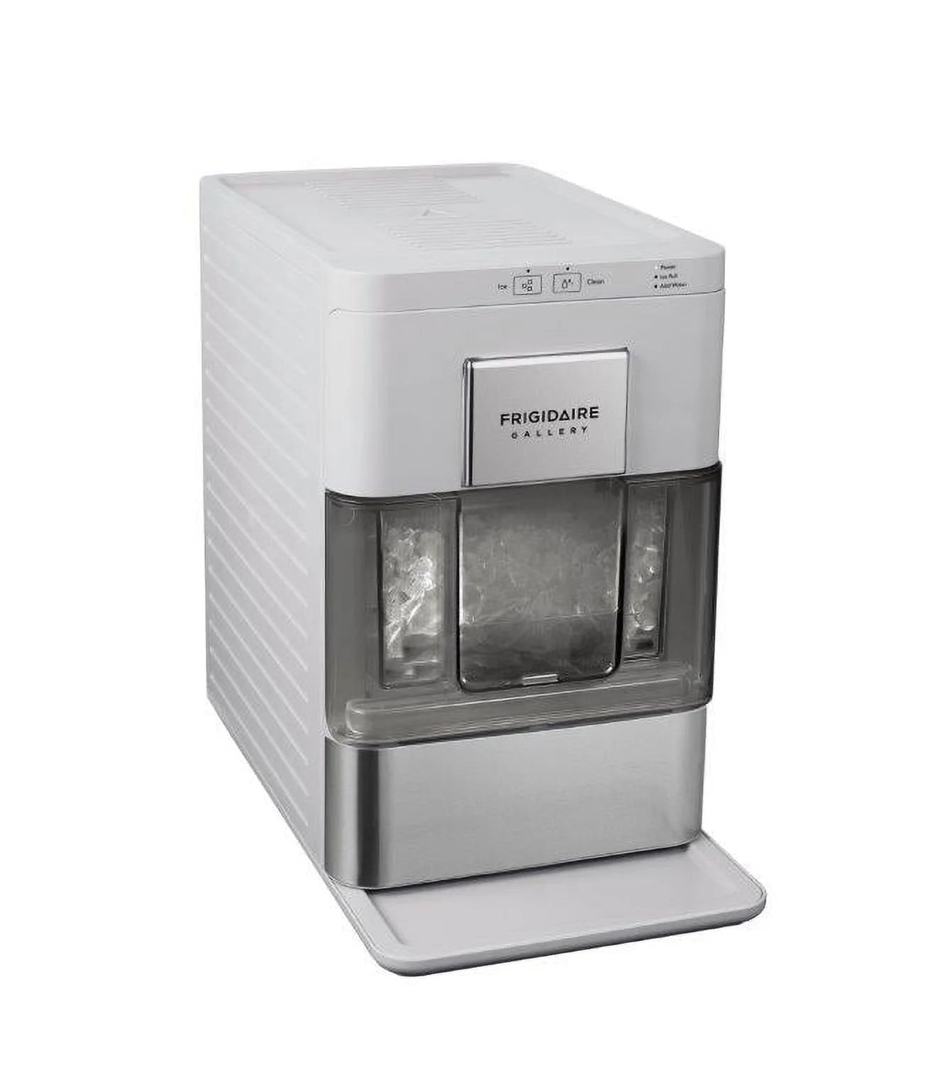 Frigidaire Nugget Ice Maker EFIC256. Countertop Nugget Ice Machine with Transparent Window. Nugget Ice Maker with 44 lbs. Capacity. Auto Self Cleaning Ice Maker Machine. Black