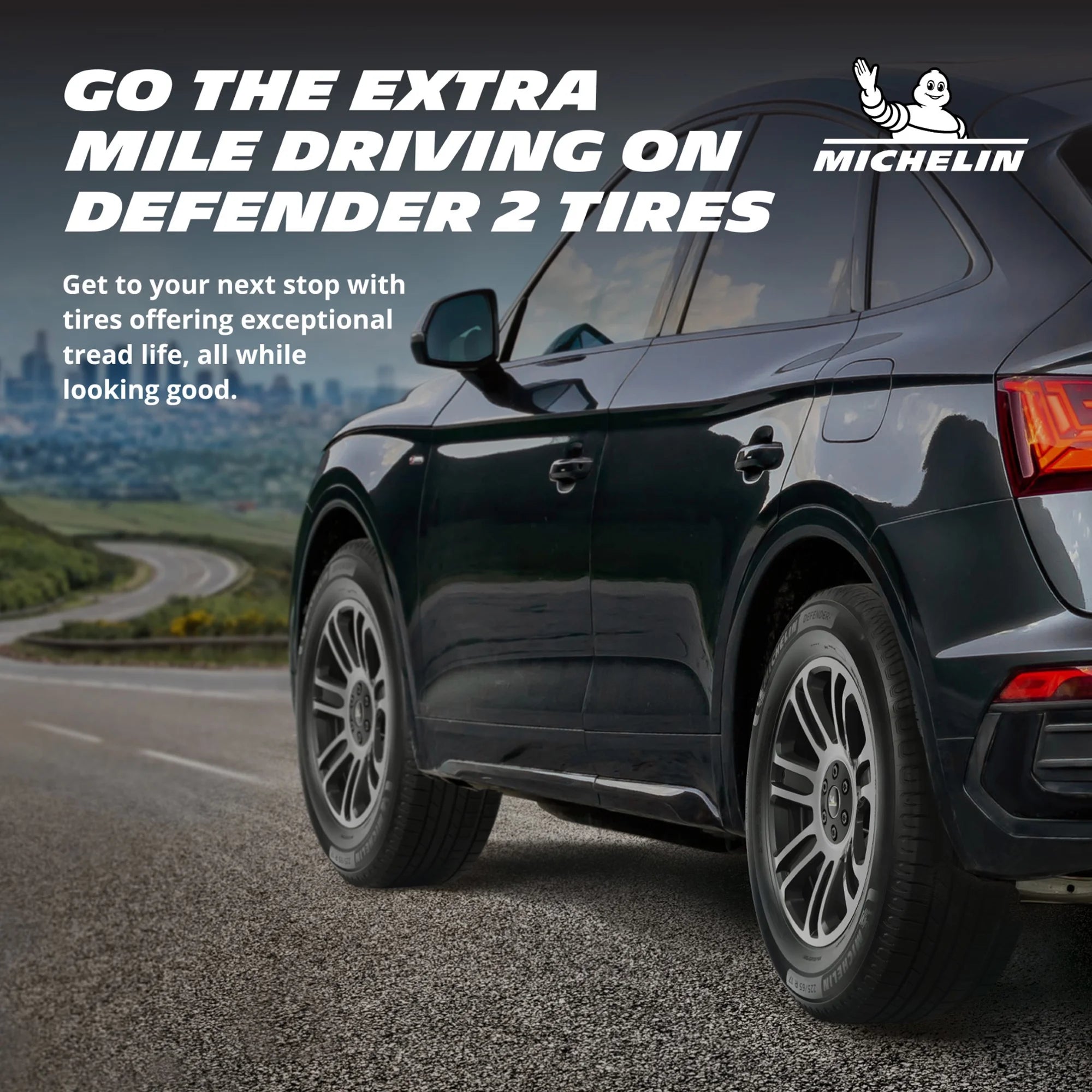 Michelin Defender 2 All Season 255/60R19 109H Passenger Tire