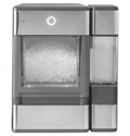 GE Profile? Opal? Nugget Ice Maker + Side Tank. Countertop Icemaker. Stainless Steel. 33lbs Daily Ice Production