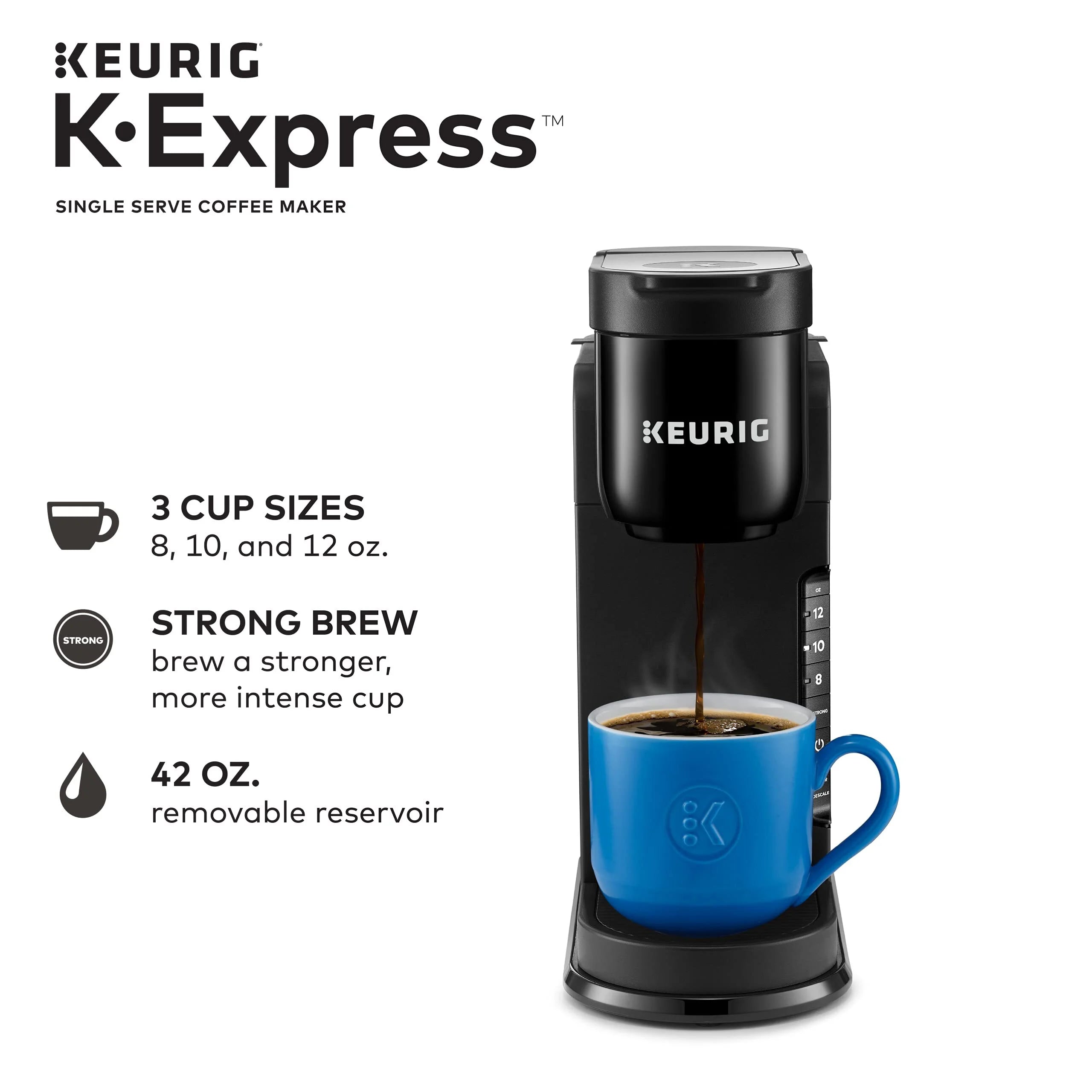 Keurig K-Express Coffee Maker. Single Serve K-Cup Pod Coffee Brewer