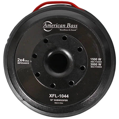American Bass 10 Subwoofers Dual 4 Ohm 3000 Watts Max Car Audio Sub 2 Pack
