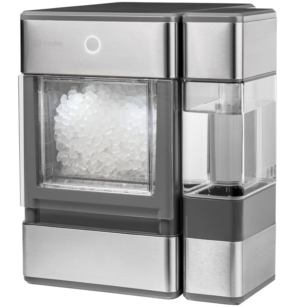 GE Profile? Opal? Nugget Ice Maker + Side Tank. Countertop Icemaker. Stainless Steel. 33lbs Daily Ice Production