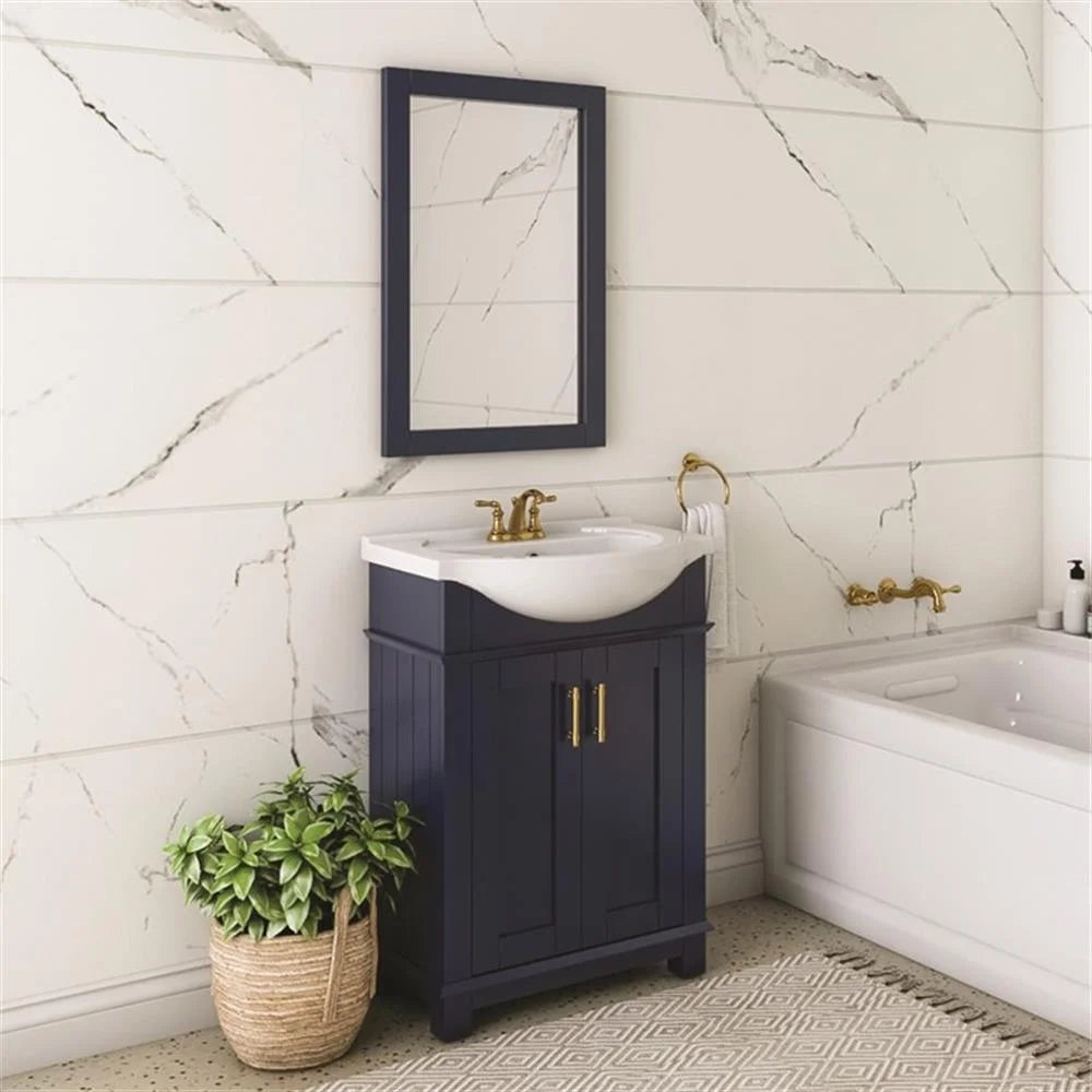 Fresca Hartford 24 White Traditional Bathroom Vanity