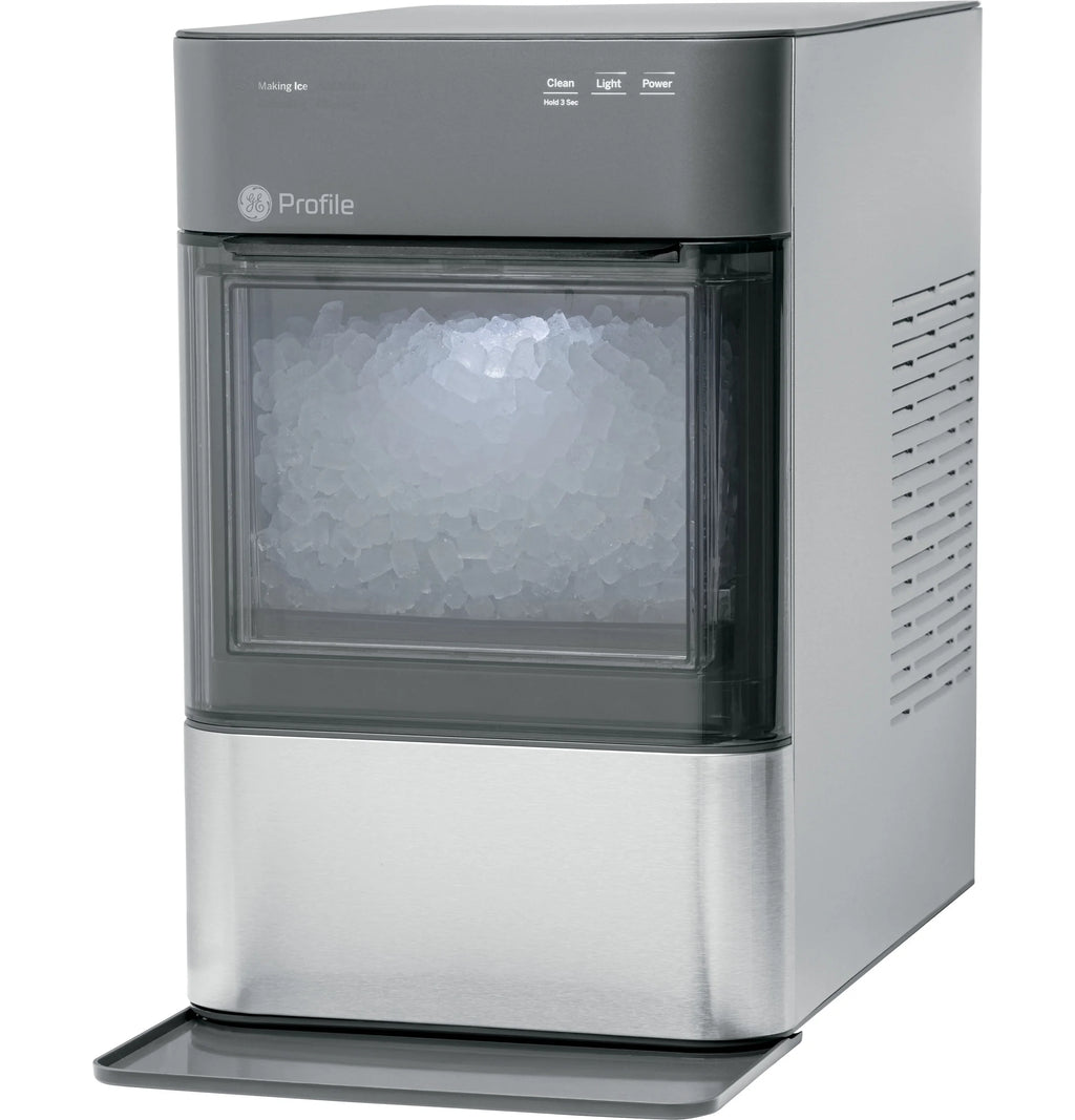 GE Appliances Opal 2.0 Countertop Nugget Ice Maker. 38 lb Maximum Output. Industrial
