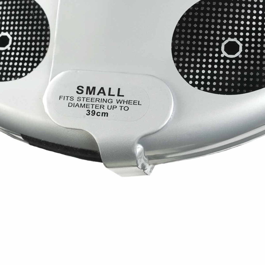 Disklok Security Device - Steering Wheel Lock - Silver - Left Hand Drive (LHD)