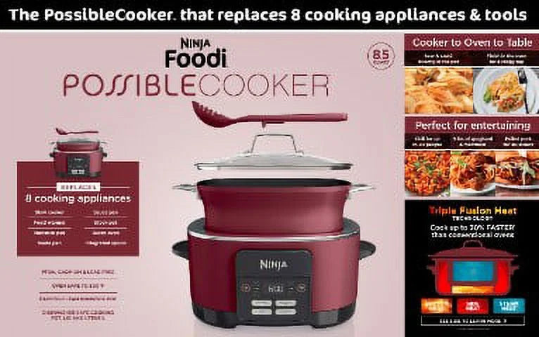 Ninja Foodi Possible Cooker 8.5qt Multi-Cooker. MC1000