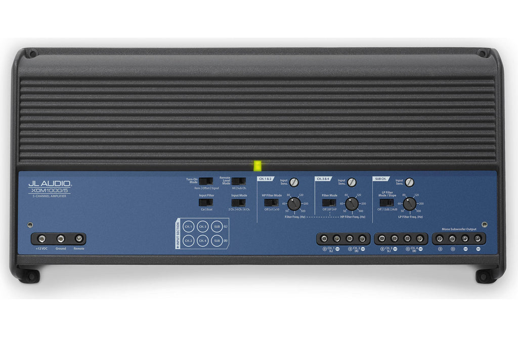 JL Audio XDM1000/5 1000W 5-Channel Class D Car/Marine System Amplifier