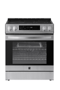 Kenmore 22-96843 5.6 cu. ft. Front-Control 5 Element Electric Range Stove with and Dual Ring Elements. Self-Clean Oven. Precision Set Controls