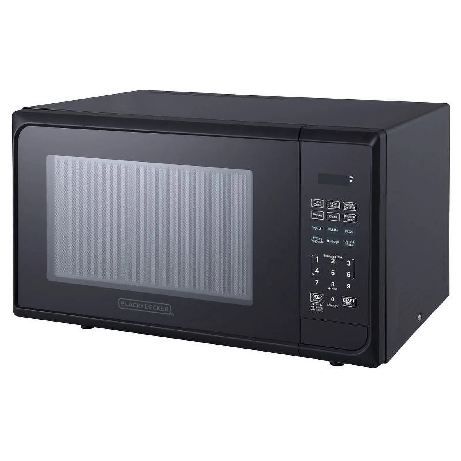 BLACK+DECKER 1.1 Cu. Ft. Microwave Oven in Stainless Steel