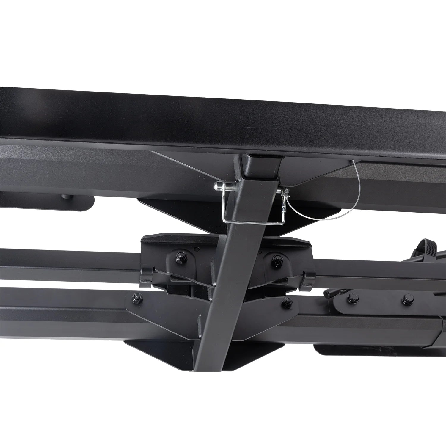 Young Electric Ebike Rack. 200lb Capacity. Alloy Steel Hitch Mount. Fits 5-Inch Fat Tire Bikes. 2-Inch Receiver