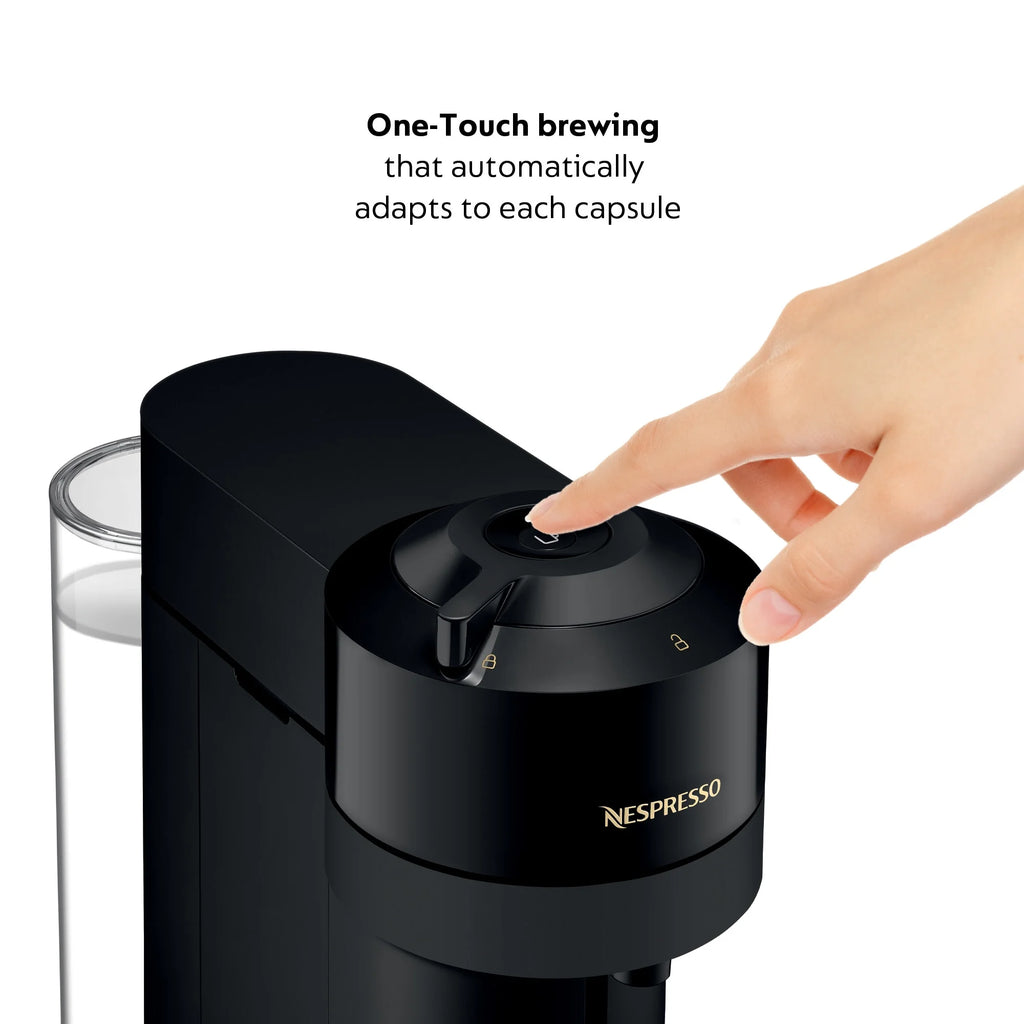 Nespresso New Vertuo Next 19-Bar. 1-Cup Black Espresso Machine