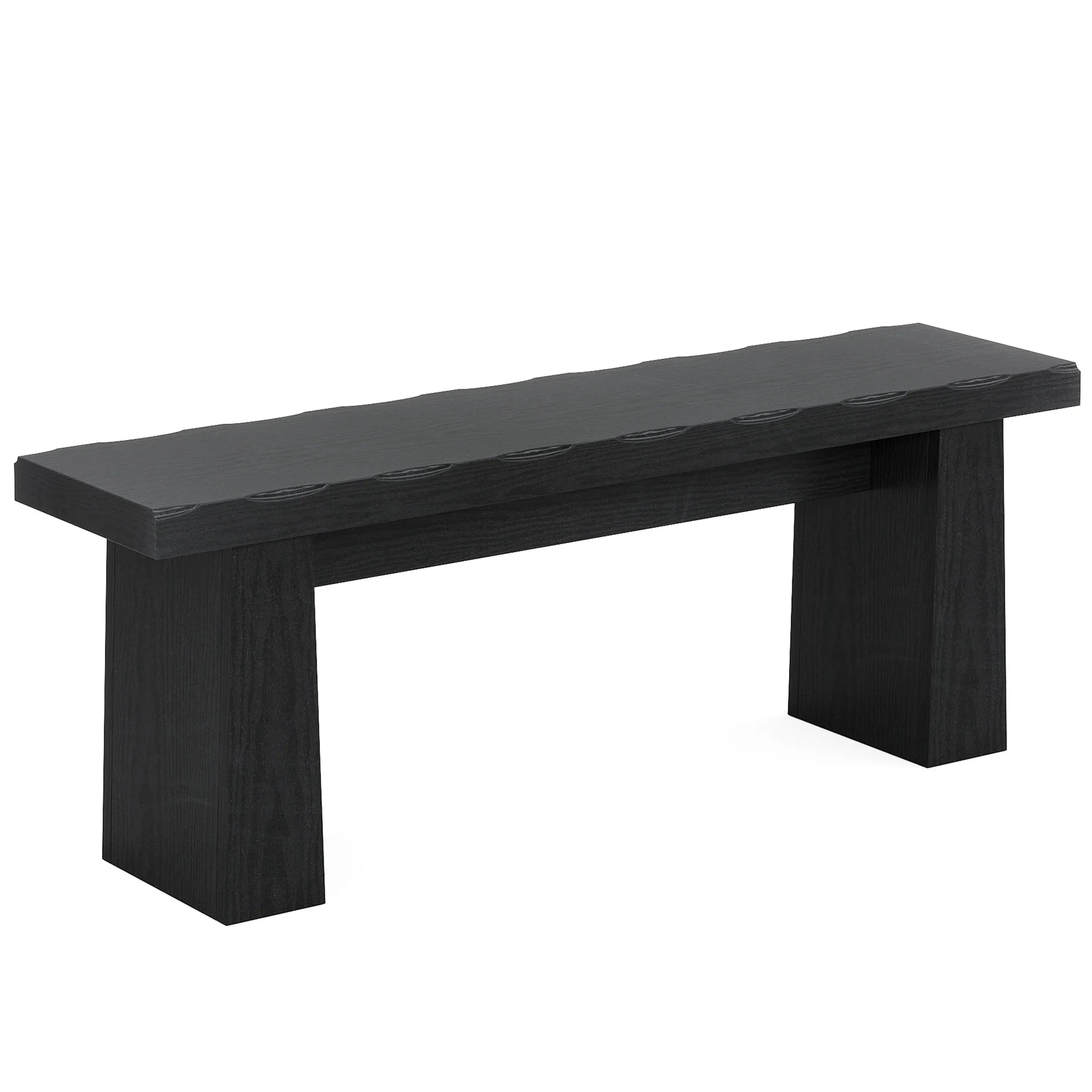 Fnova 48 Wooden Two - Person Backless Entryway Bench with Under - Bench Storage for Outdoor Garden. Living Room. Bedroom. Dining Room. Hallway