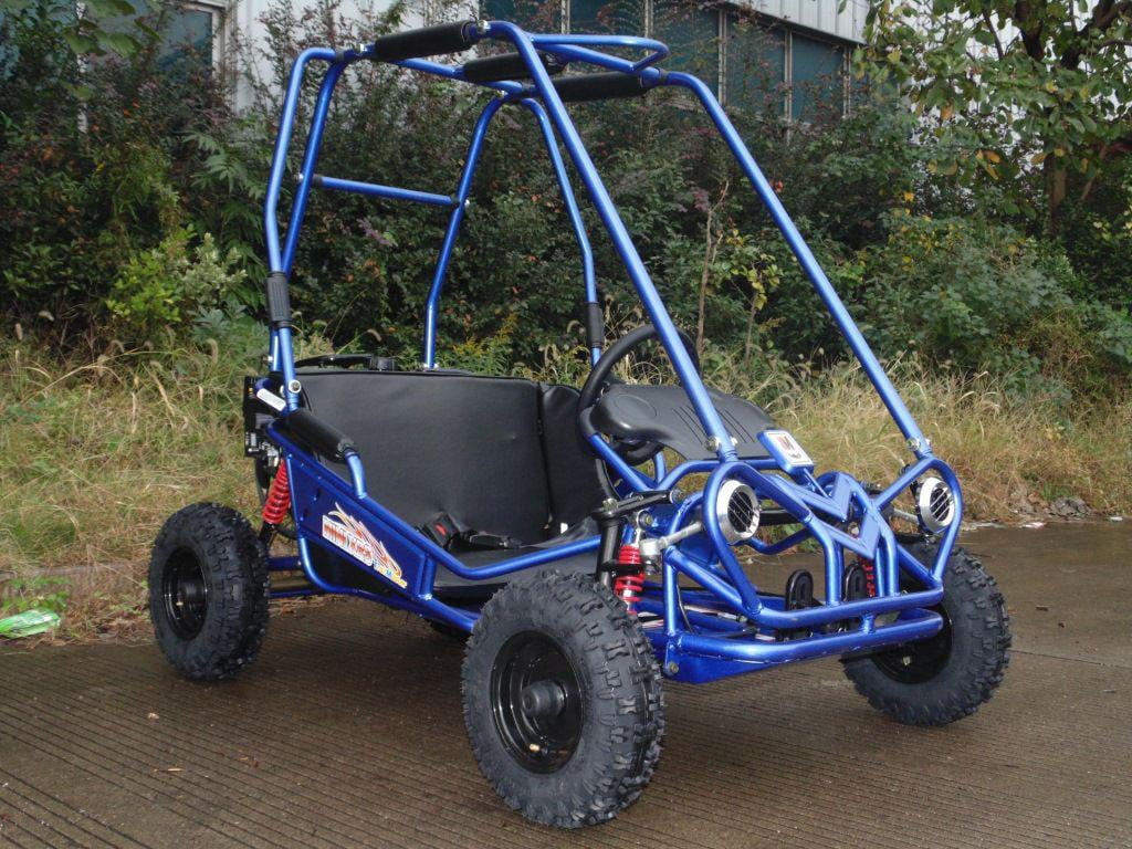 TrailMaster Mini XRS+ 163cc Kids Go-Kart | 2-Seater | Automatic | Ages 5�C11 | Off-Road Go Kart with 5.5HP Engine. Dual Suspension. and Disc Brakes