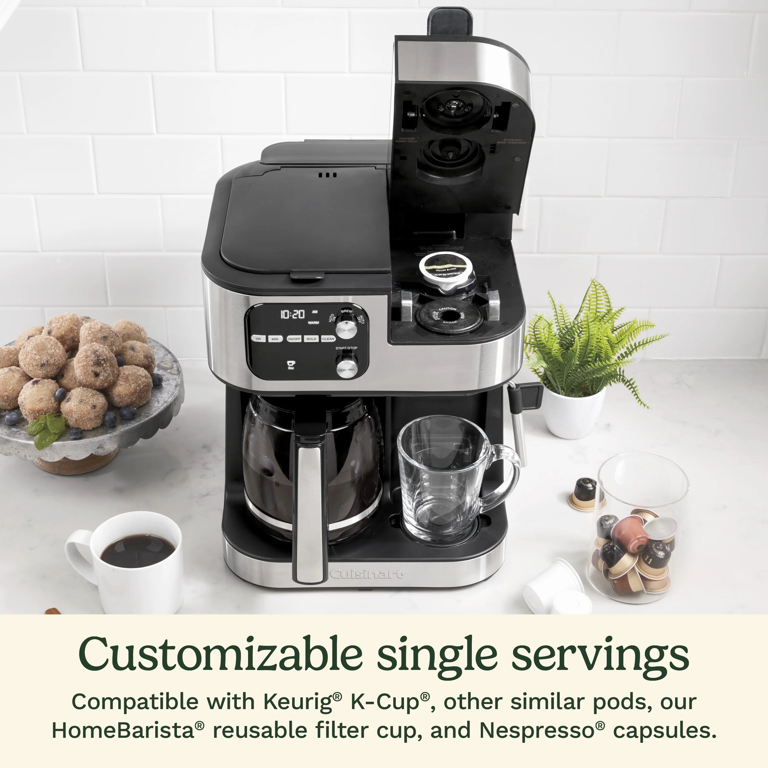 Cuisinart Coffee Center Barista Bar 4-in-1 Coffee Maker
