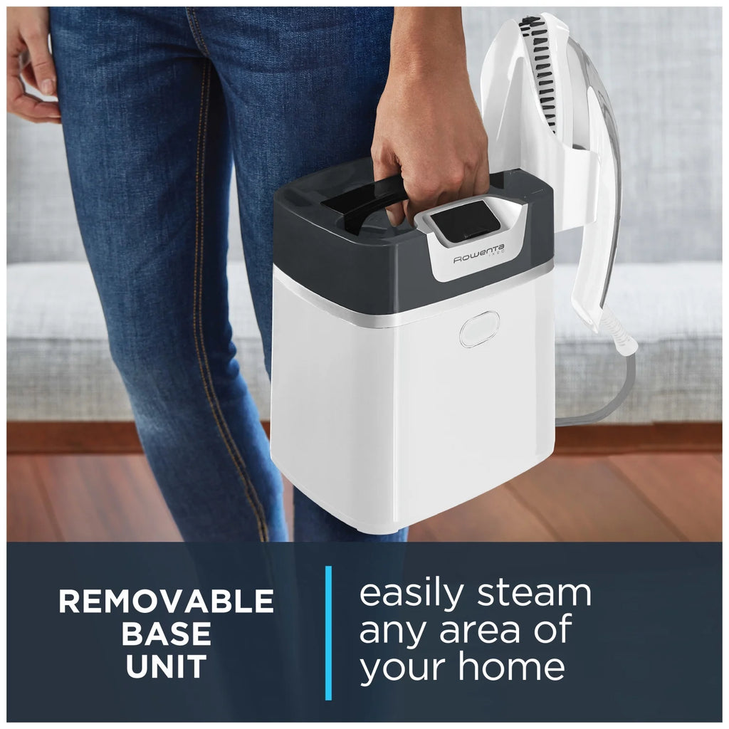 Rowenta IXEO Full Size Steamer for Clothes with Ironing Board. Garment Steamer. 65 Inch. 1500 Watts. Portable. QR1410