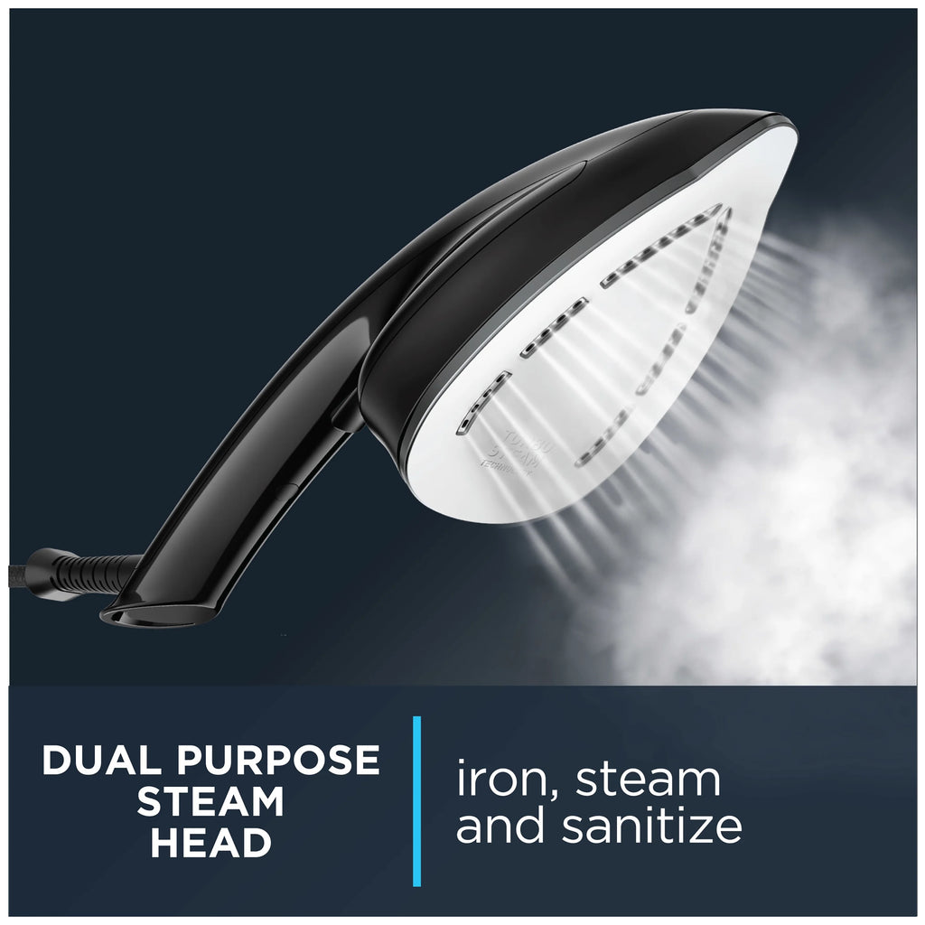 Rowenta IXEO Full Size Steamer for Clothes with Ironing Board. Garment Steamer. 65 Inch. 1500 Watts. Portable. QR1410