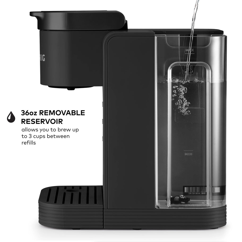 Keurig K-Iced Essentials Iced and Hot Single-Serve K-Cup Pod Coffee Maker. White
