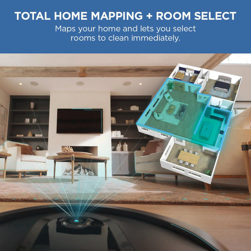 Shark IQ Robot Vacuum with XL Self-Empty Base. Home Mapping. Self-Cleaning Brushroll. Wi-Fi.RV1000AE