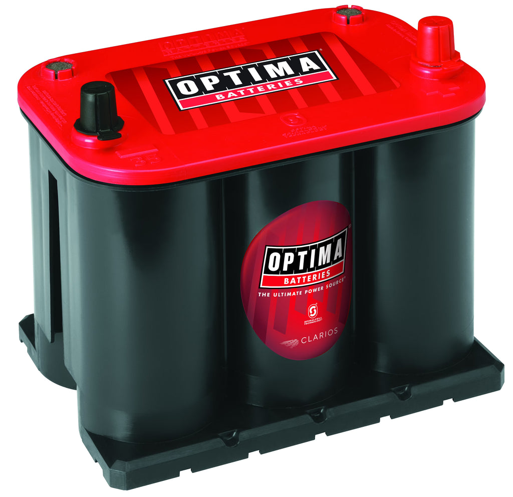 OPTIMA RedTop AGM Spiralcell Automotive Starting Battery. Group Size 35. 12 Volt 720 CCA 90RC