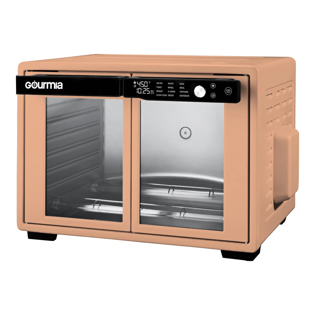Gourmia 1700W 9-Slice Digital Toaster Oven Air Fryer. 12 Cooking Preset. 35L. Stainless Steel