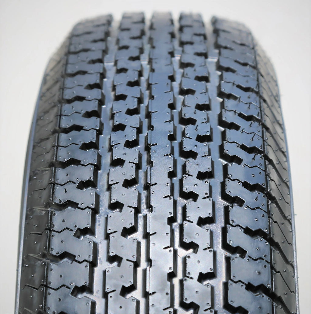 Set of 4 Transeagle ST Radial II Steel Belted ST225/75R15 225/75R15 117/112L E 10 Ply Trailer Tires