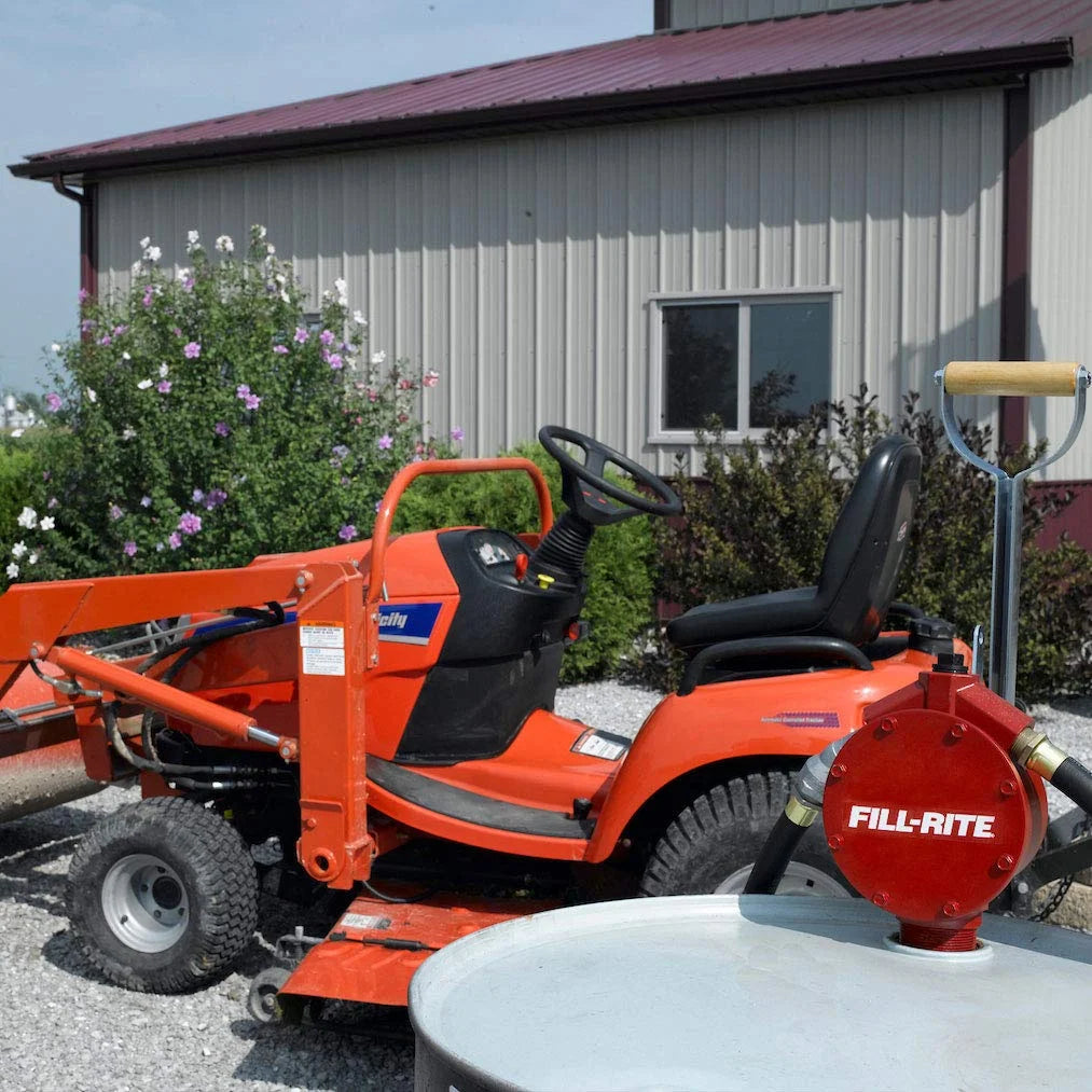 Fill-Rite FR152 Piston Hand Pump with Steel Telescoping Tube and Nozzle Spout