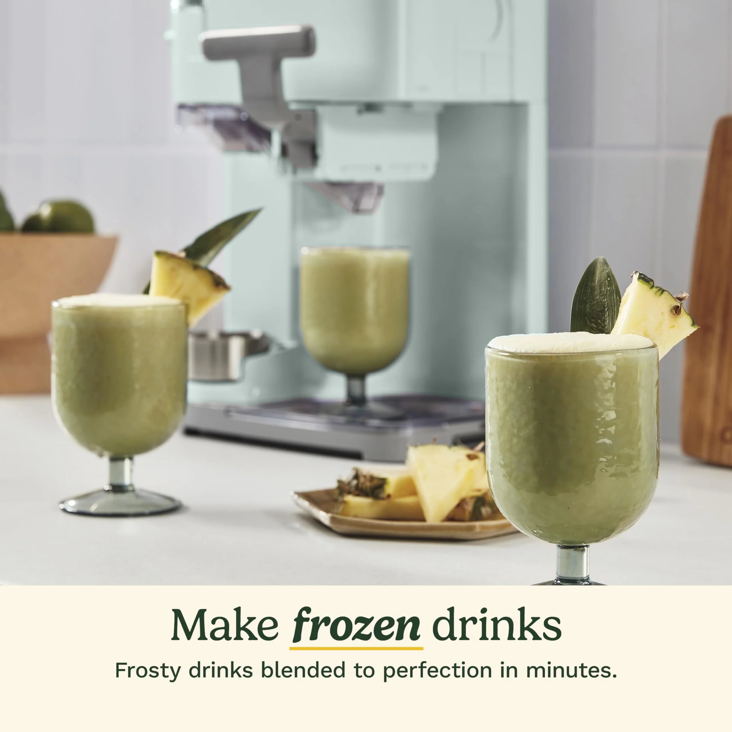 Cuisinart Soft Serve Ice Cream Machine- Mix It In Ice Cream Maker. Mint Green