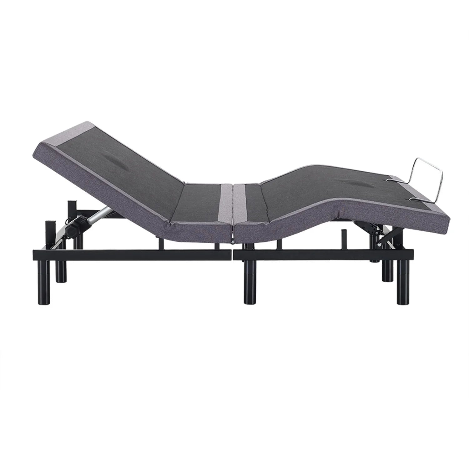 IdealBase Adjustable Bed Frame Twin XL. Massaging Zero Gravity Adjustable Bed Base. Electric Adjustable Beds with 3 Speed Head & Foot Massage. Wireless Remote. 2 USB Ports. 800LBs Capacity Gray